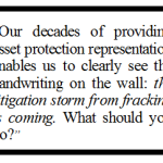 FRACKING: The Coming Litigation Storm…