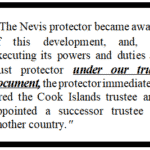 LAWSUITS IN THE COOK ISLANDS: PROPER TRUST STRUCTURING SAVES THE DAY (and the trust)!